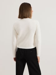 Phase Eight Cream Kelley Knit Jacket - Image 2 of 7