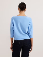 Phase Eight Blue Sky Cristine Knit Jumper - Image 2 of 7