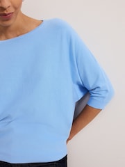 Phase Eight Blue Sky Cristine Knit Jumper - Image 4 of 7