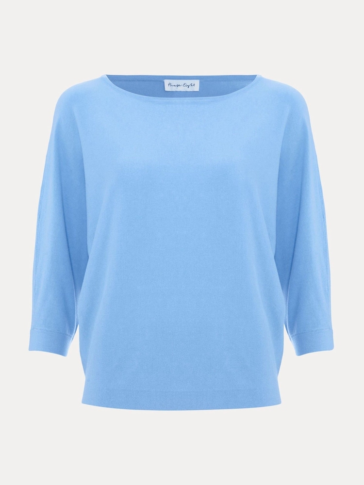 Phase Eight Blue Sky Cristine Knit Jumper - Image 7 of 7