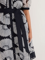 Phase Eight Blue Petite Skylar Dress - Image 5 of 7