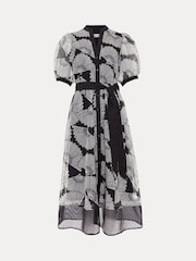 Phase Eight Blue Petite Skylar Dress - Image 7 of 7