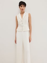 Phase Eight White Ruby Jumpsuit - Image 3 of 7