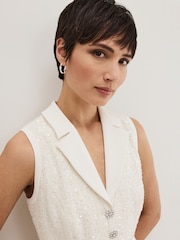 Phase Eight White Ruby Jumpsuit - Image 5 of 7