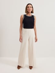 Phase Eight Black Liz Jaquard Tank - Image 3 of 7