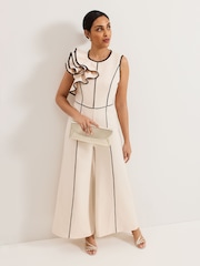 Phase Eight Black Petite Lucille Jumpsuit - Image 1 of 5