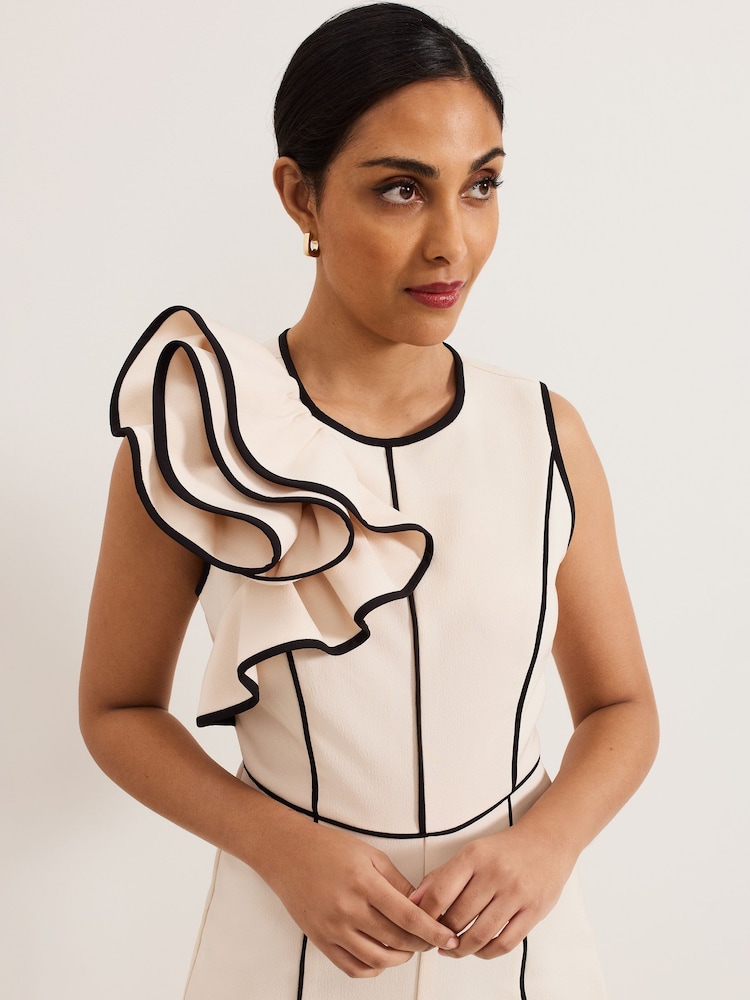 Phase Eight Black Petite Lucille Jumpsuit - Image 4 of 5