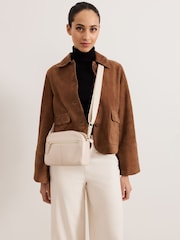 Phase Eight White Cross-Body Bag - Image 6 of 7