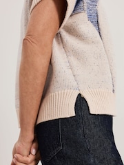 Phase Eight Blue Sara Geo Tabard T-Shirt - Image 6 of 8