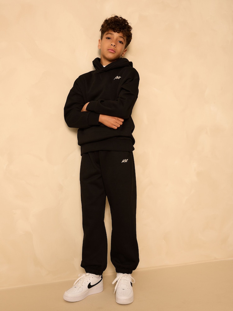 Black Sweatshirt and Joggers Set (3-16yrs) - Image 1 of 13