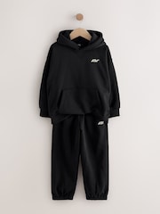 Black Sweatshirt and Joggers Set (3-16yrs) - Image 6 of 13