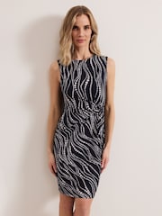 Phase Eight Black Josey Pearl Dress - Image 1 of 6