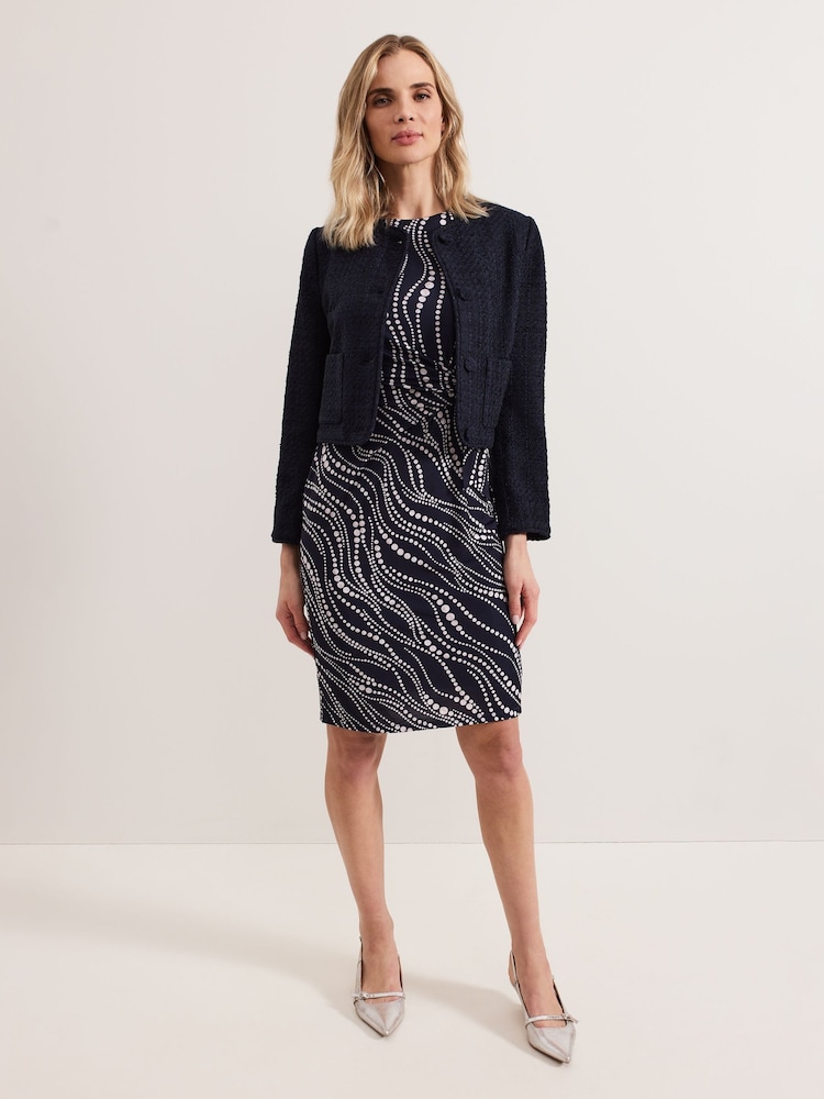 Phase Eight Black Josey Pearl Dress - Image 5 of 6