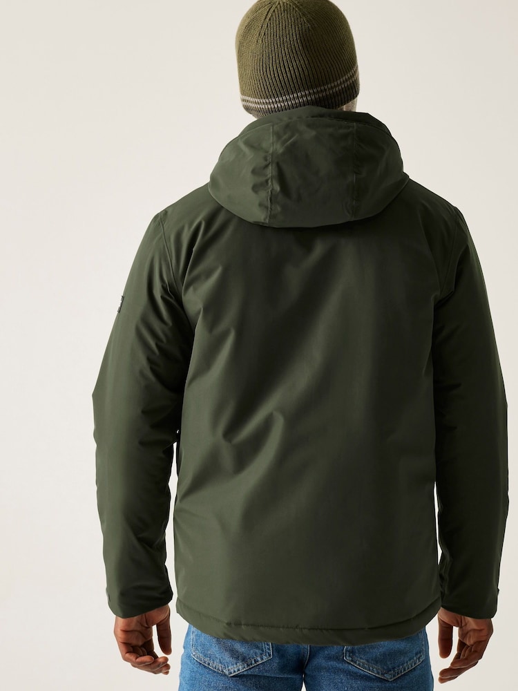 Regatta Green Sterlings Isotex 10000 Midweight Waterproof Jacket - Image 2 of 9
