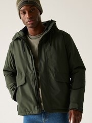Regatta Green Sterlings Isotex 10000 Midweight Waterproof Jacket - Image 3 of 9