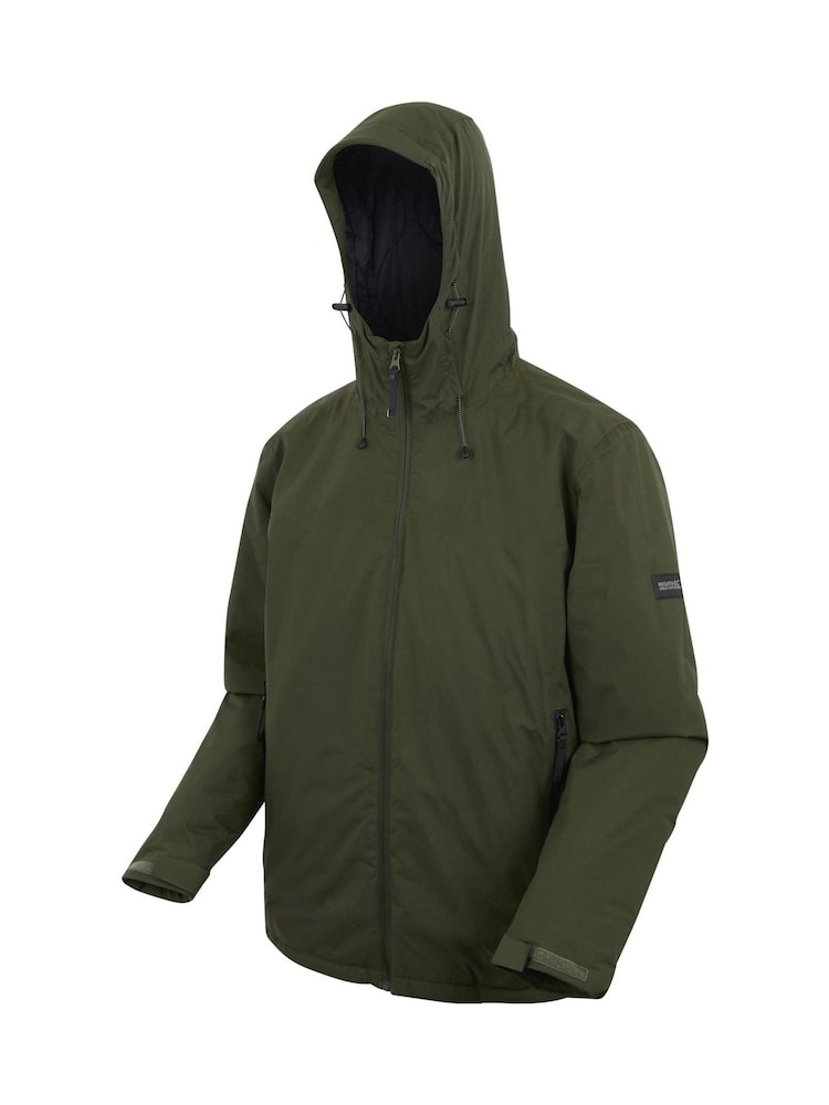 Regatta Green Winsar Waterproof Breathable Insulated Jacket - Image 9 of 9