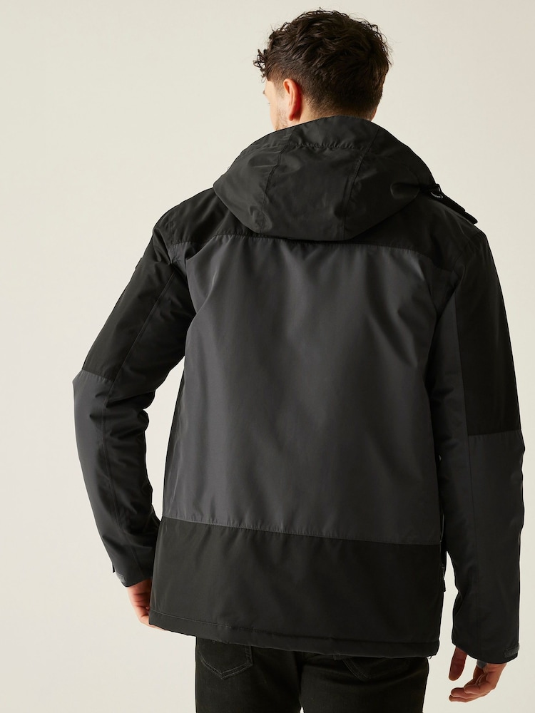 Regatta Grey Thornridge Waterproof Insulated Jacket - Image 2 of 9 Regatta Grey Thornridge Waterproof Insulated Jacket - Image 2 of 9