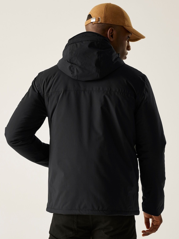 Regatta Black Winsar Waterproof Breathable Insulated Jacket - Image 2 of 9