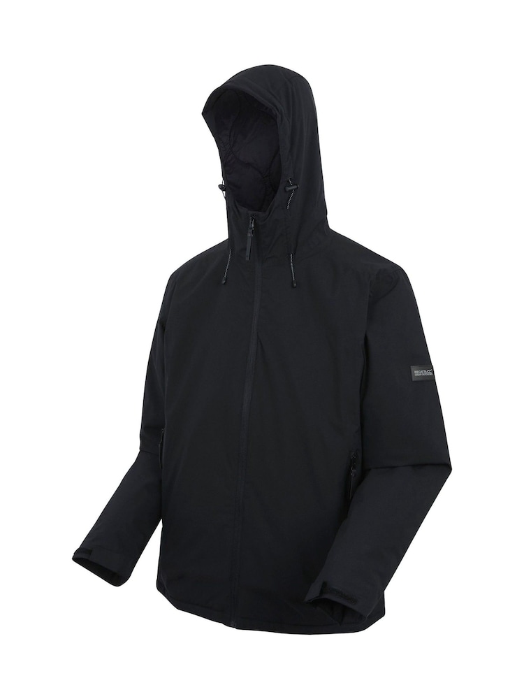 Regatta Black Winsar Waterproof Breathable Insulated Jacket - Image 9 of 9