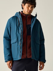 Regatta Blue Sterlings Isotex 10000 Midweight Waterproof Jacket - Image 1 of 10