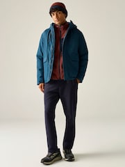 Regatta Blue Sterlings Isotex 10000 Midweight Waterproof Jacket - Image 2 of 10
