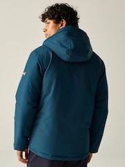 Regatta Blue Sterlings Isotex 10000 Midweight Waterproof Jacket - Image 3 of 10