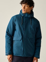 Regatta Blue Sterlings Isotex 10000 Midweight Waterproof Jacket - Image 4 of 10