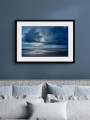 Artko Black Passing Storm By Owen Clarke Framed Art - Image 1 of 3