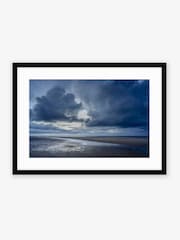 Artko Black Passing Storm By Owen Clarke Framed Art - Image 2 of 3