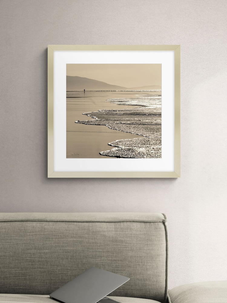 Artko Champagne Shimmering Light by Lan Badley Framed Art - Image 1 of 3