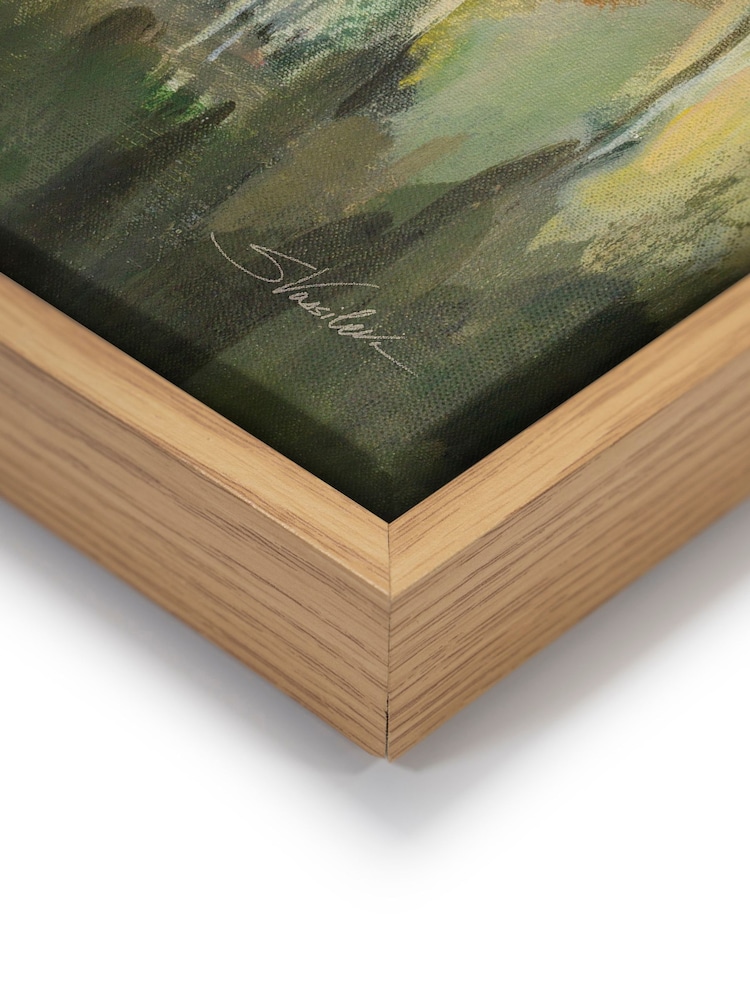 Artko Oak Enchanted Forest by Silvia Vassileva Framed Canvas - Image 3 of 3