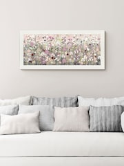 Artko White Pastel Pourri by Jane Morgan Framed Art - Image 1 of 3