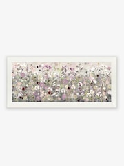 Artko White Pastel Pourri by Jane Morgan Framed Art - Image 2 of 3
