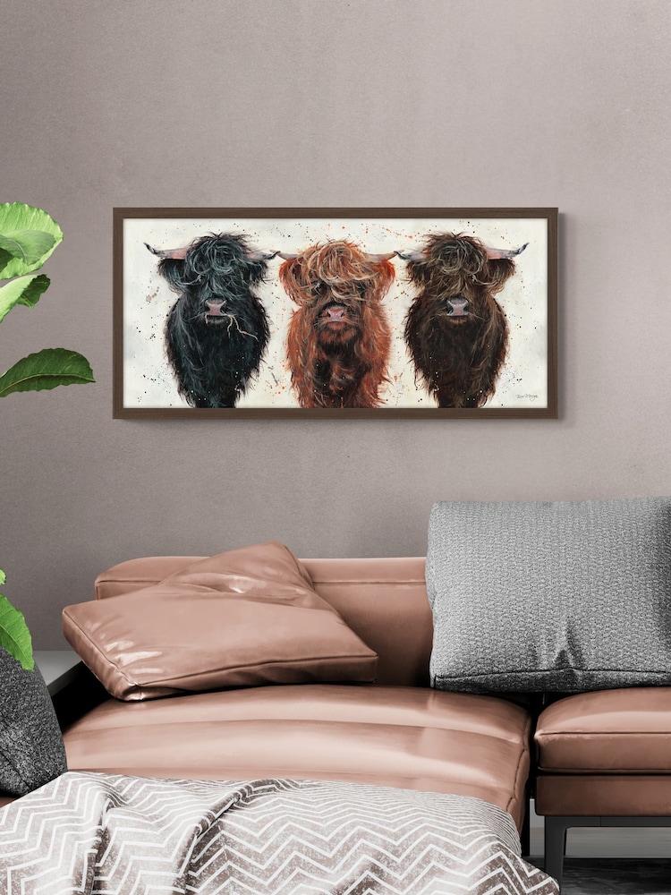 Artko Walnut Midnight, Mousse & Mocha by Bree Merryn Framed Art - Image 1 of 3