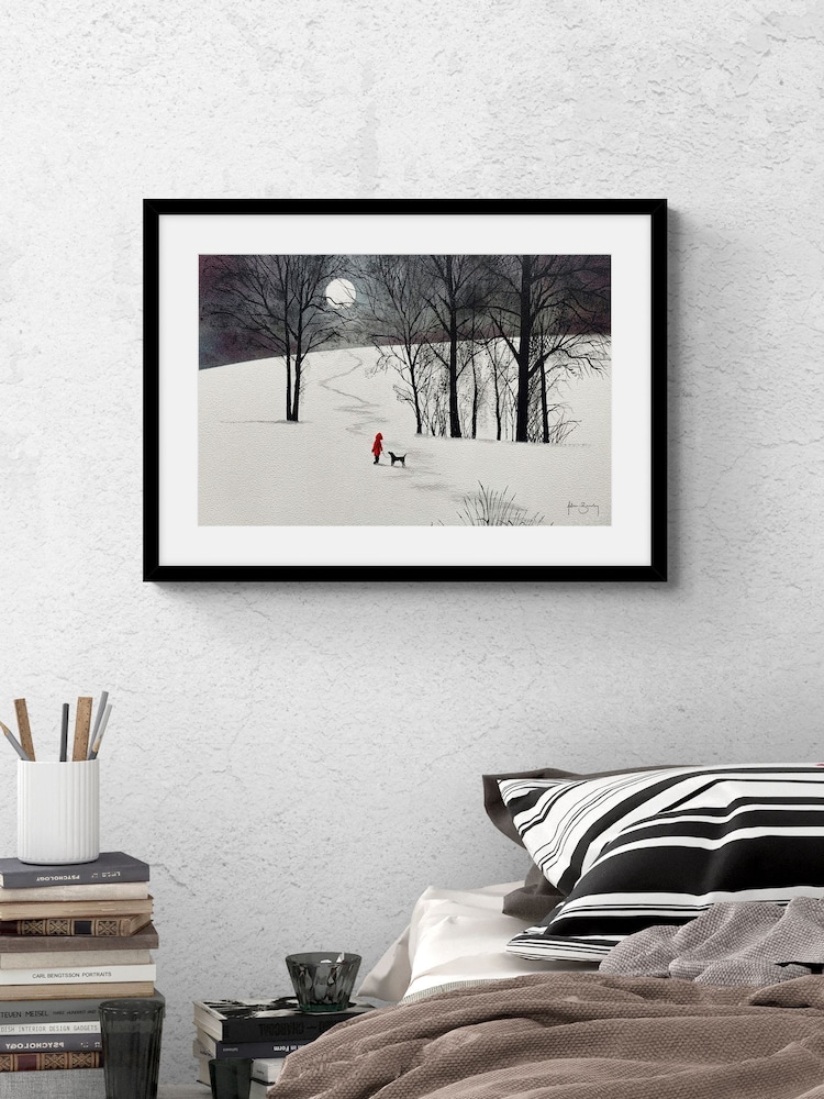 Artko Black Moon Walk by Adam Barsby Framed Art - Image 1 of 3