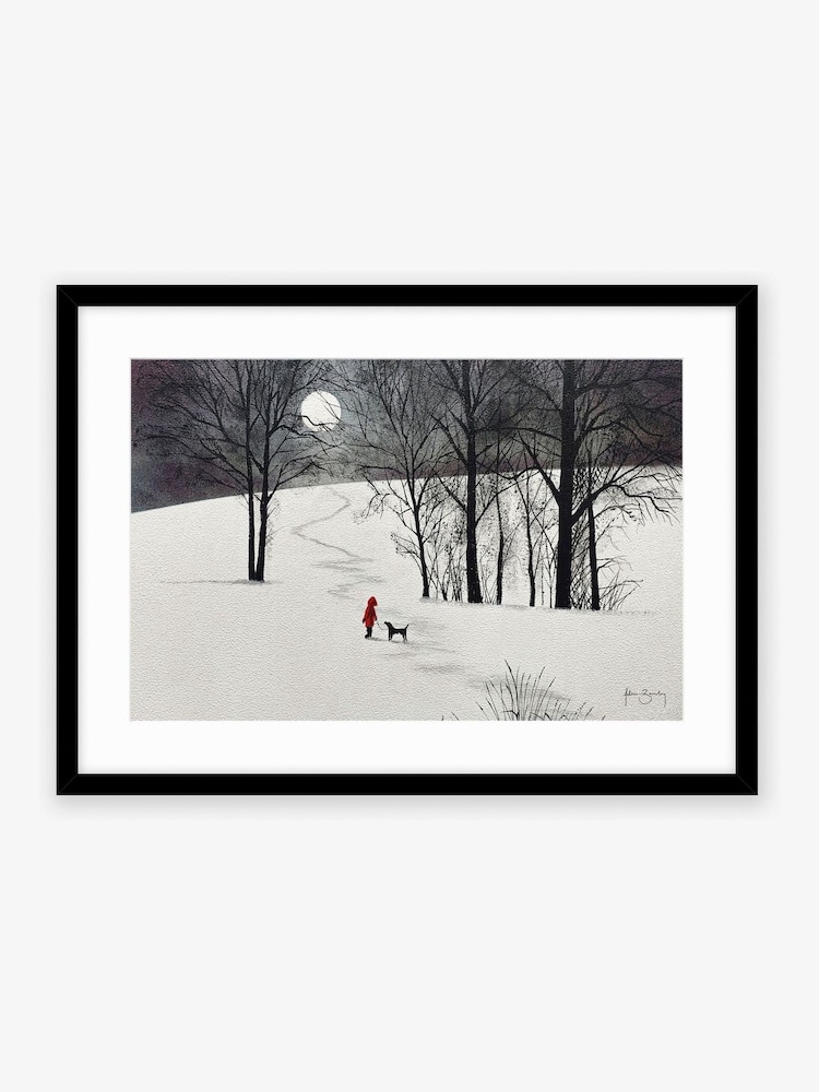 Artko Black Moon Walk by Adam Barsby Framed Art - Image 2 of 3