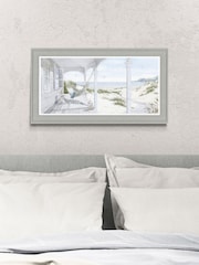 Artko Grey Coastal Breeze by Macneil Framed Art - Image 1 of 3