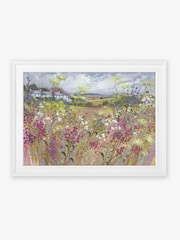 Artko White Three Cottages by Diane Demirci Framed Art - Image 2 of 3