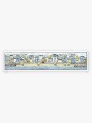 Artko White Lighthouse View by Diane Demirci Framed Canvas - Image 2 of 3