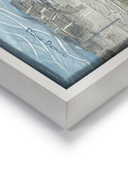Artko White Lighthouse View by Diane Demirci Framed Canvas - Image 3 of 3