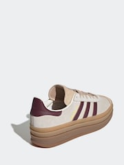 Bež/rdeča - adidas Originals Gazelle Bold W Trainers - Slika 4 iz 9