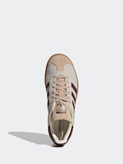 Bež/rdeča - adidas Originals Gazelle Bold W Trainers - Slika 6 iz 9