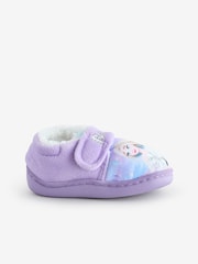 Character Purple Disney Frozen Anna And Elsa Slippers - Image 1 of 6