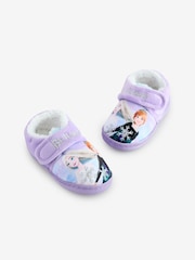 Character Purple Disney Frozen Anna And Elsa Slippers - Image 2 of 6
