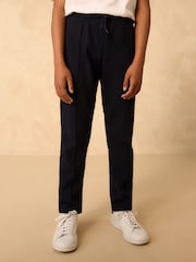 Navy Smart Jersey Bomber Jacket and Joggers Set (3-16yrs) - Image 4 of 9