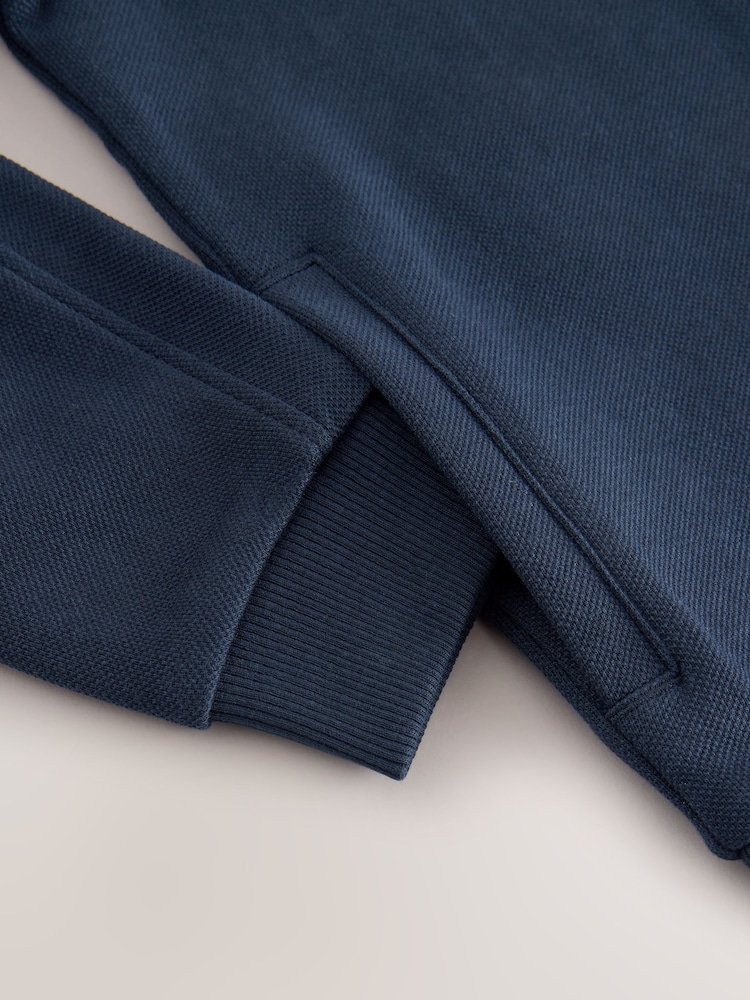 Navy Smart Jersey Bomber Jacket and Joggers Set (3-16yrs) - Image 9 of 9