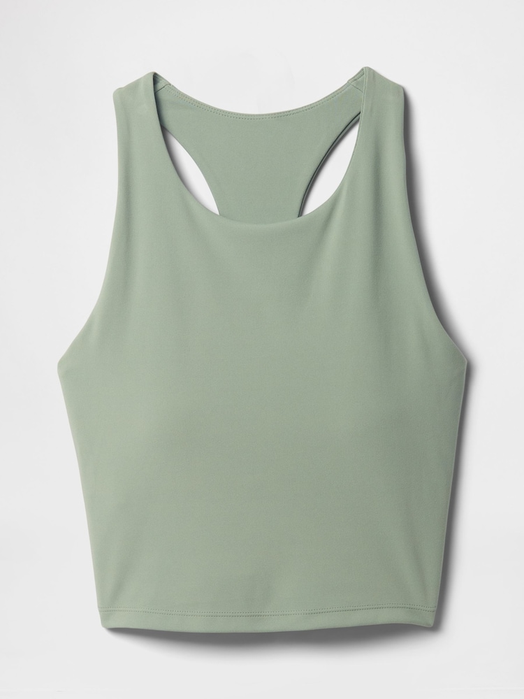 Gap Green Studio Longline Sports Bra - Image 4 of 4