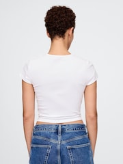 Limón blanco - Camiseta gráfica recortada de Gap - Imagen 2 de 5