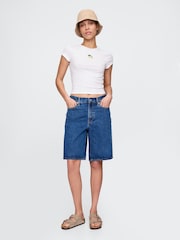 Limón blanco - Camiseta gráfica recortada de Gap - Imagen 3 de 5