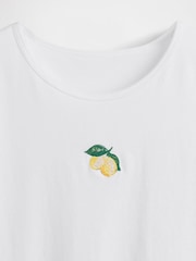 Limón blanco - Camiseta gráfica recortada de Gap - Imagen 5 de 5